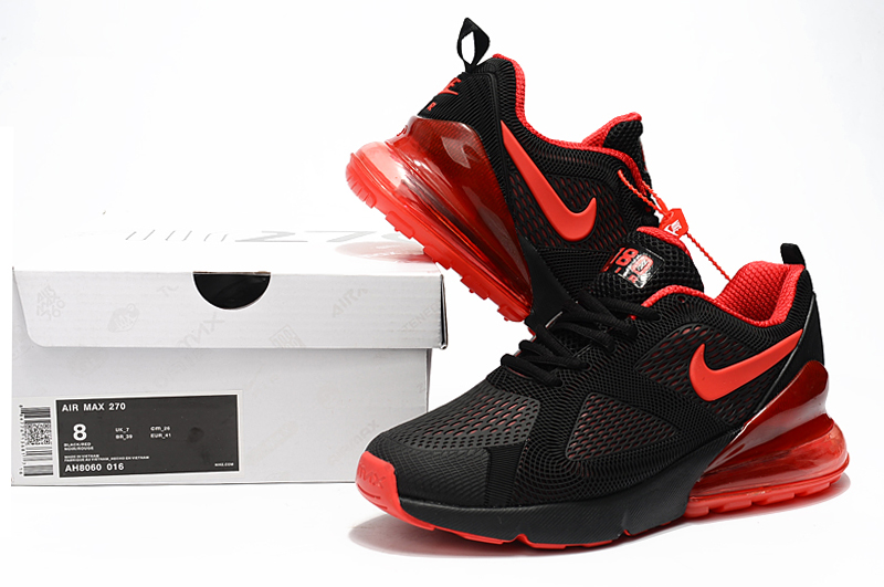 Men Nike Air Max 180 Black Red - Click Image to Close